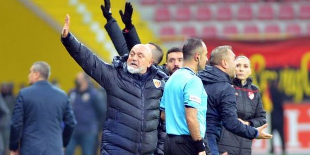 Kayserispor Teknik Direktörü Karaman cezalı