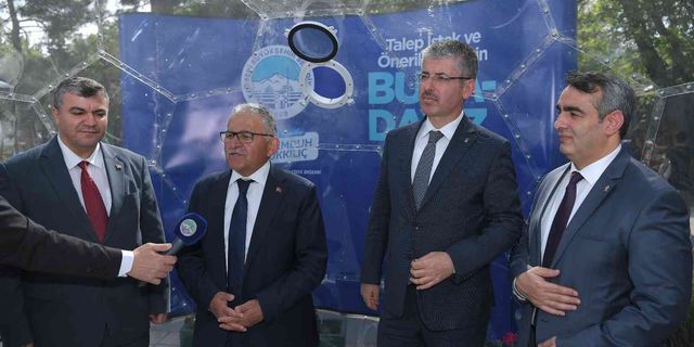 Kayseri Büyükşehir, ’iletişim küresi’ ile hizmeti vatandaşın ayağına getirdi