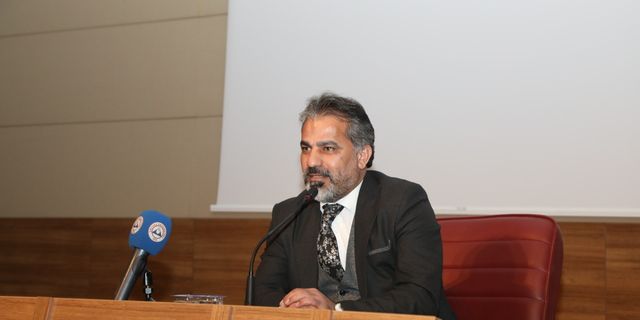 KGC Başkanı Metin Kösedağ, ERÜ’de Konferans Verdi