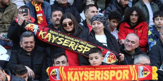 Kayserispor - Beşiktaş maçını 14 bin 500 kişi izledi