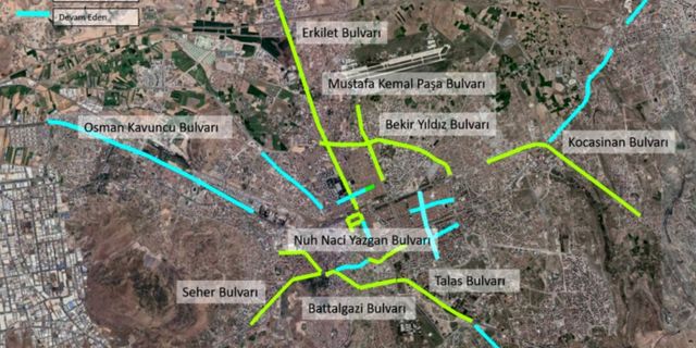 66 kavşakta yeşil dalga uygulaması başlatıldı