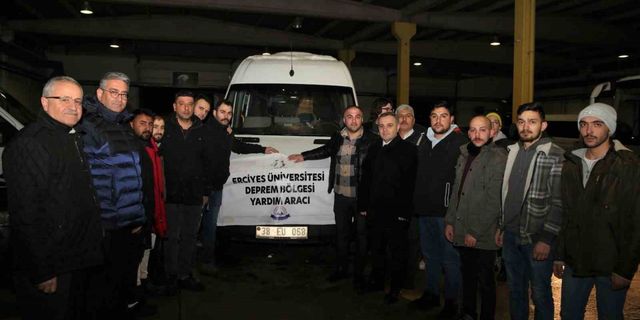 ERÜ’den deprem bölgesine konteyner mutfak