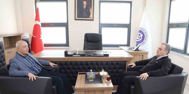 Rektör Altun, Kahramanmaraş’taki üniversiteleri ziyaret etti