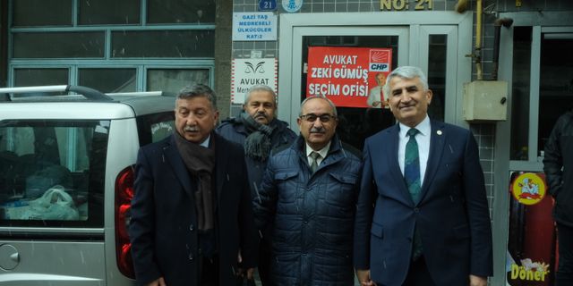 CHP'li Zeki Gümüş, seçim ofisi açtı