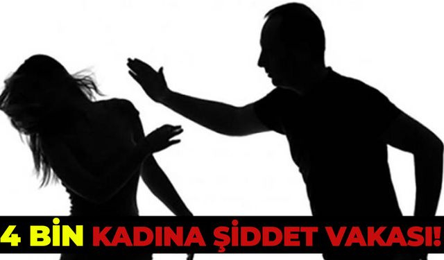 2022 yılında 4 bin kadına şiddet vakasına işlem yapıldı