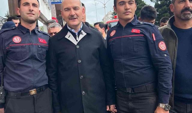Süleyman Soylu, Memduh Büyükkılıç'a teşekkür etti