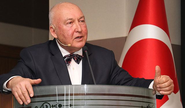 Prof. Dr. Övgün Ahmet Ercan'dan Deprem Açıklaması