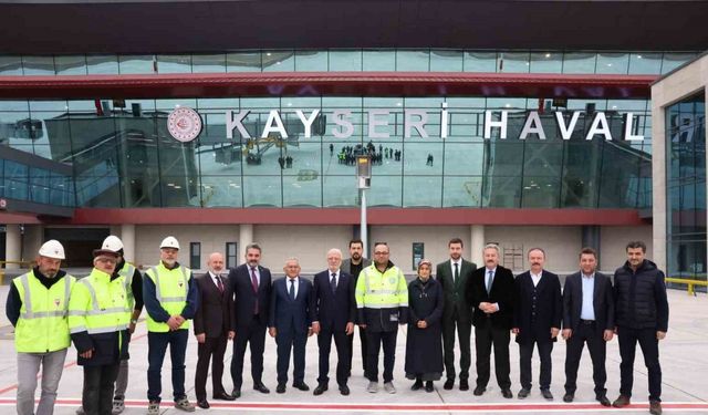 Havalimanı yeni terminal binası açılış için gün sayıyor