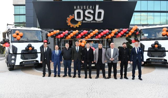 Kayseri OSB’nin araç filosuna 6 yeni araç eklendi