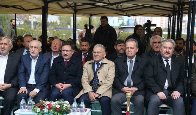 Vali Çiçek ve Başkan Büyükkılıç, ERVA Marifet Spor Kulübü açılış törenine katıldı