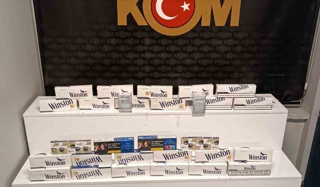 Tırda 570 paket kaçak sigara ele geçirildi