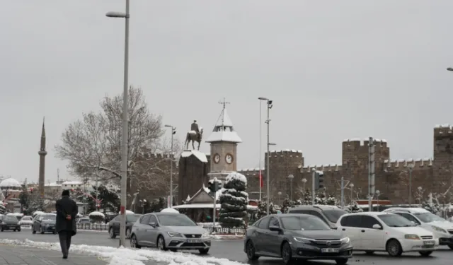 Kayseri’ye kar uyarısı