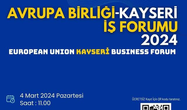 AB’ye üye ülkelerin büyükelçileri Kayseri’ye geliyor