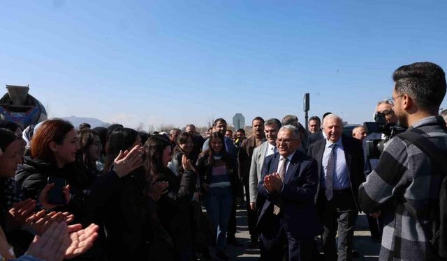 Başkan Büyükkılıç, Kuzey Çevreyolu’na bağlayacak olan bulvara merhum Erbakan’ın ismini verdi