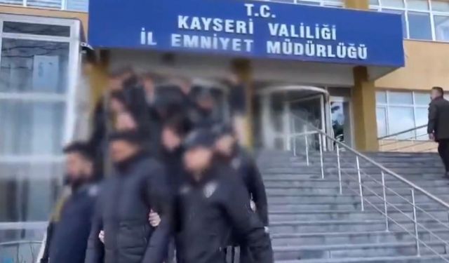 Kayseri merkezli 10 ildeki "Sibergöz-22" operasyonunda 14 tutuklama!