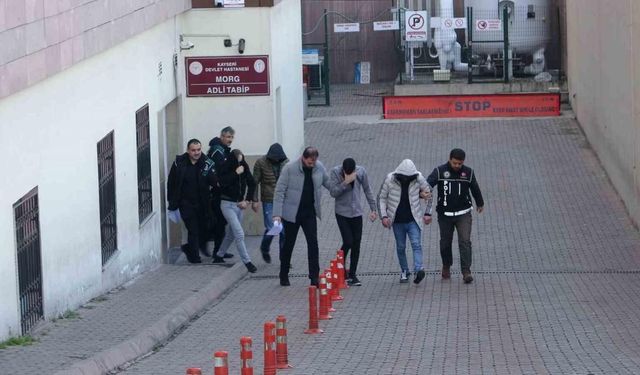 Kayseri’de uyuşturucu operasyonu: 9 gözaltı!