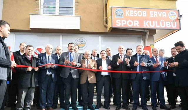 KESOB ERVA Spor Kulübü açıldı