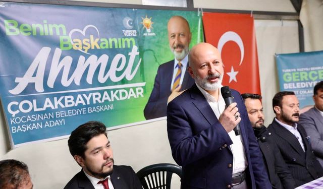 Başkan Çolakbayrakdar: Kocasinan’a değer katan projelere imza attık"