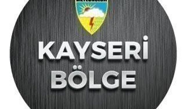 Kayseri’ye kuvvetli yağış uyarısı!