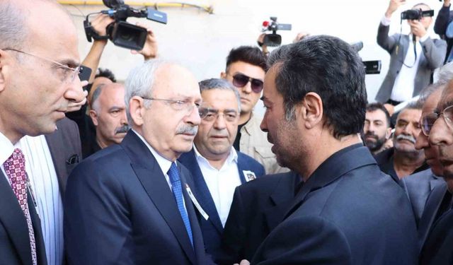 Kemal Kılıçdaroğlu, CHP Kayseri İl Başkanı’nın oğlunun cenazesine katıldı