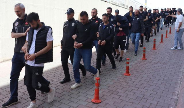 Kayseri'de Polis Operasyonu: 175 Şahıs Yakalandı