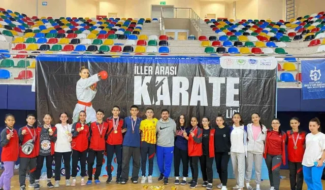 Kayserili Sporcular, İller Arası Karate Ligi'nde 2 Altın, 5 Bronz Madalya ve 3 Kupa Kazandı