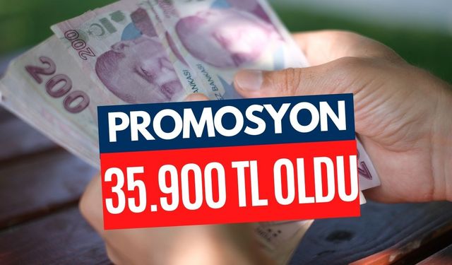 Rekor Promosyon DÜN Açıklandı! Hesaplara 35 Bin 900 TL Yatacak