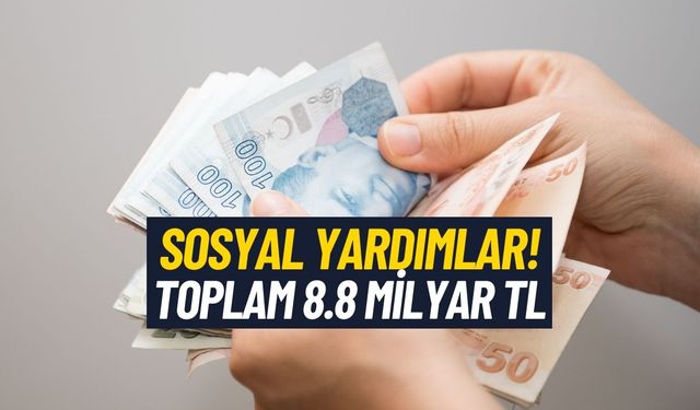 Sosyal Yardım Olarak 8.8 Milyar TL Verildi! Ödemeler Bitmedi Devamı Gelecek