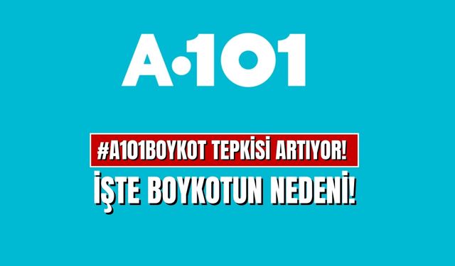 Sosyal Medya Yıkılıyor! A101 Boykot Başlatıldı Binlerce Mesaj Yağıyor