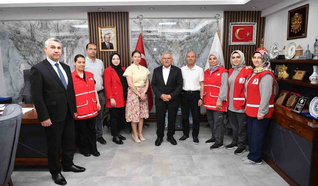 Başkan Büyükkılıç, Türk Kızılay'ının 156. Kuruluş Yıl Dönümünde Ziyarette Bulundu