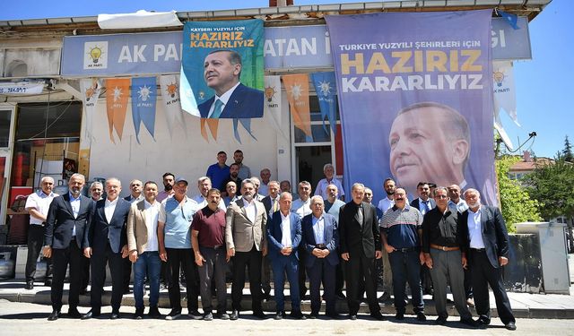 Başkan Büyükkılıç'tan İlçe Ziyaretleri: Birlik ve Beraberlik Vurgusu