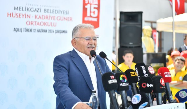 Başkan Büyükkılıç’tan Öğrencilere Karne Hediyesi Müjdesi