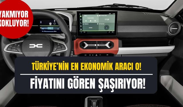 100 Kilometrede 10 TL Yakıyor! Yok Satacak Araç Türkiye’de Satışa Çıktı!