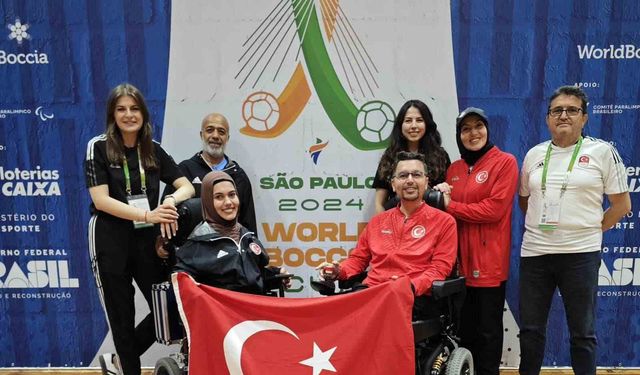 Kayserili Paralimpik Sporcu Öner Bozbıyık Boccia Dünya Kupası'nda Altın Madalya Kazandı