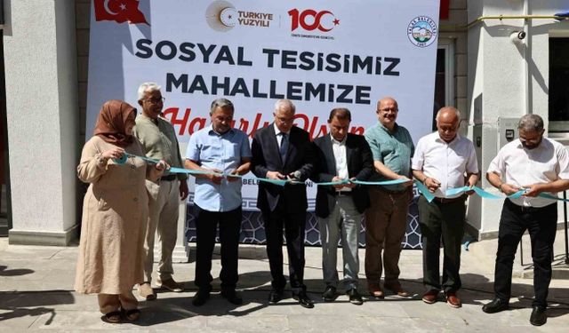 Kırsal Mahallelere Yönelik Sosyal Tesis Hizmetleri Devam Ediyor