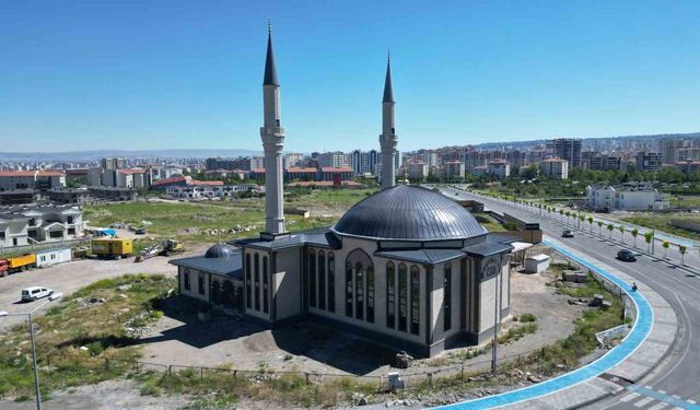 Melikgazi'de Yeni Bir Butik Cami: Ali Erkara Camii Hızla Yükseliyor