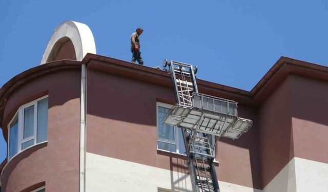 Melikgazi'de Yürekleri Ağza Getiren Manzara