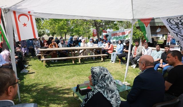 Kayseri Üniversitesi'nde Filistin’e Destek