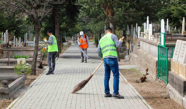 Talas Belediyesi'nden Kurban Bayramı Öncesi Temizlik ve Hazırlık Çalışmaları