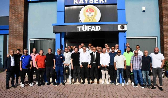 TÜFAD Kayseri Şubesi'nde Ahmet Yıldız Yeniden Başkan Seçildi