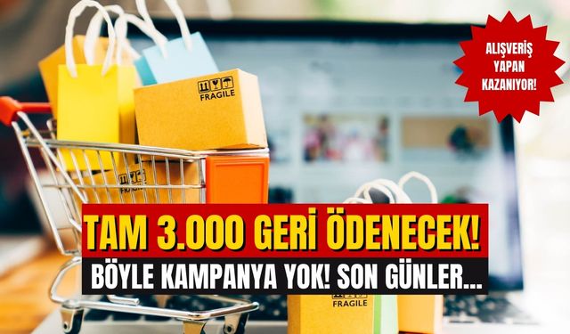 Hepsiburada’dan Alışveriş Yapanlar Yapı Kredi’den 3000 TL’yi Kapacak! Yapı Kredi Alışveriş Yapana Üstüne Para Verecek!