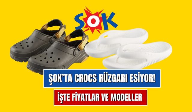 Şok Crocs Terlik İndirimleri Başladı! En Favori Modeller 999 1199 ve 1399 TL’ye Satılacak