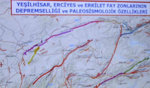 İçelli: "Erciyes fayının son 15 bin yılda çalışmama sebebi pasif durumda olan volkanizmadır"