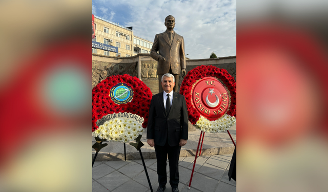 Kocasinan Belediyesi CHP Meclis Üyesi Gümüş: Atatürk yalnızca lider değil bağımsızlık özgürlük ve çağdaşlık sembolüdür