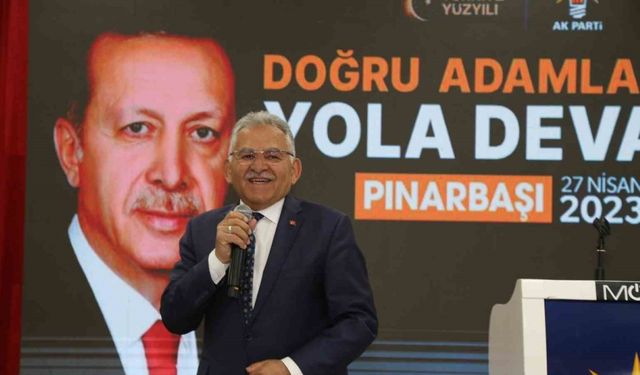 Kayseri Büyükşehir’den Pınarbaşı’da 6 yılda 1 milyar TL’lik yatırım