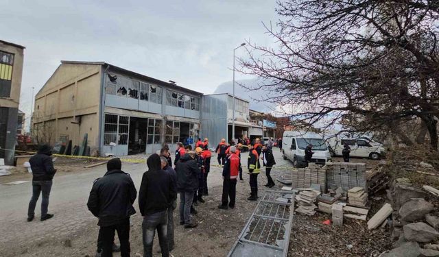 Kayseri’de çelik eşya üretim atölyesinde patlama: 3 yaralı