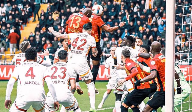 Kayserispor Galatasaray’a 3 sezon sonra kaybetti