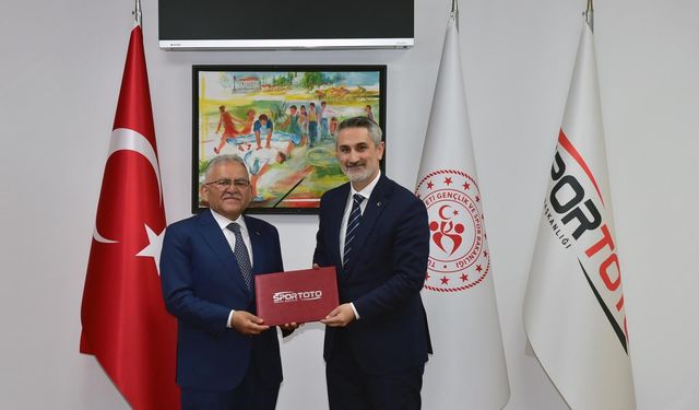 Büyükkılıç’tan Avrupa Spor Şehri Kayseri’ye Yeni Yatırım