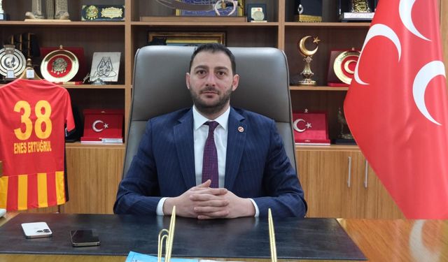 MHP İl Başkanı’ndan CHP’li Vekile Sarız Tavsiyesi