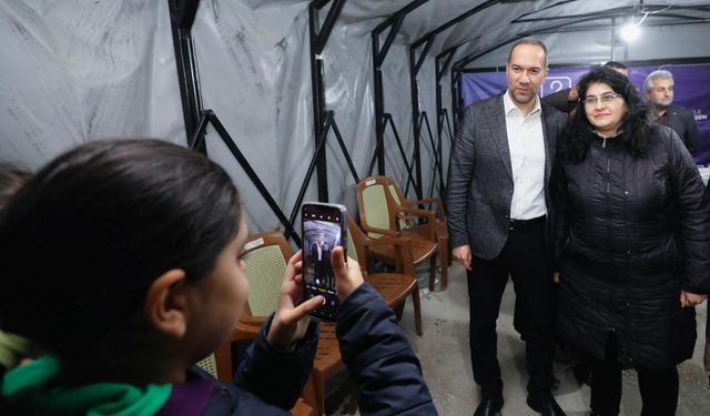 Başkan Özdemir, İnönü Mahallesi'nde Vatandaşlarla Buluştu